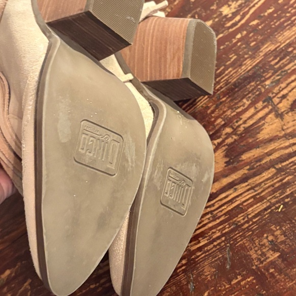 Dingo Tangles Suede Fringe Pull on Western Booties size 7.5 - Picture 3 of 6